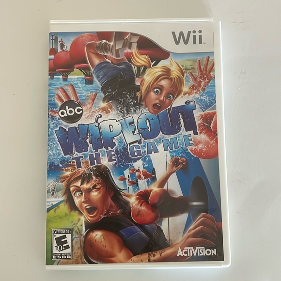 Nintendo Other - Nintendo Wii 2010 ABC Wipeout The Game Activision Video Game